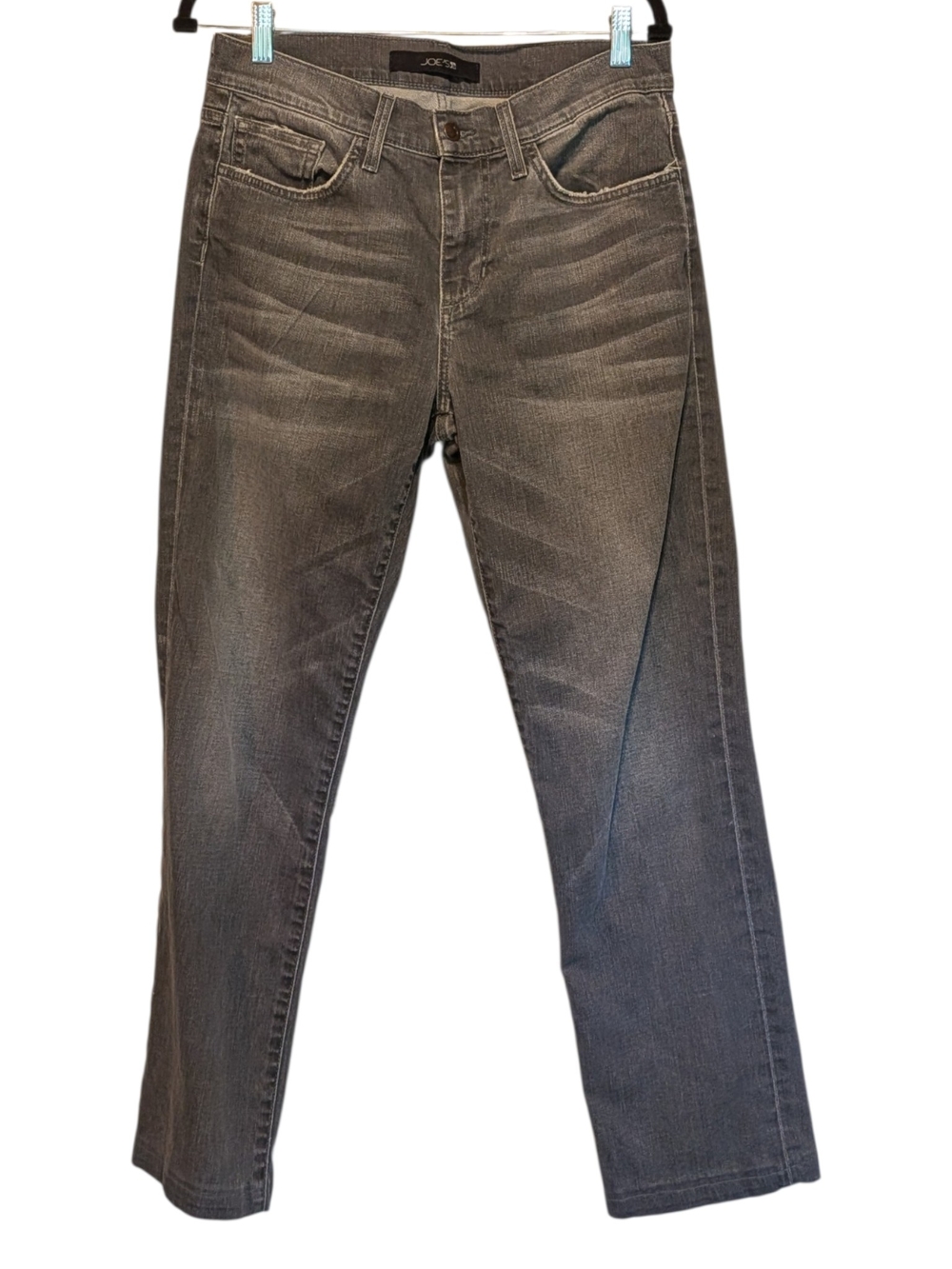 Joe's Jeans Women's Gray Straight-Leg Jeans